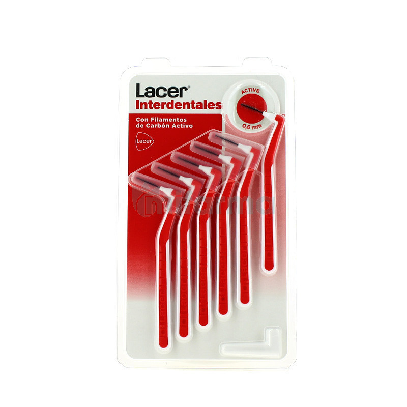 CEPILLO INTERDENTAL LACER ACTIVE ANGULAR 6 U Farmainstant