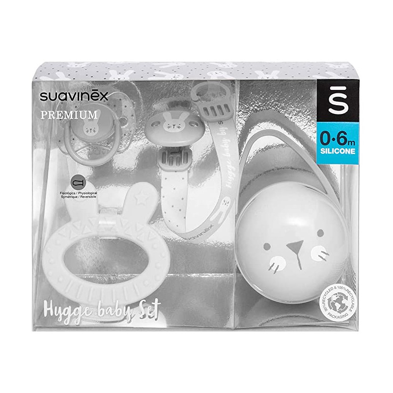 SUAVINEX PREMIUM SET HUGGE BABY 4 PIEZAS