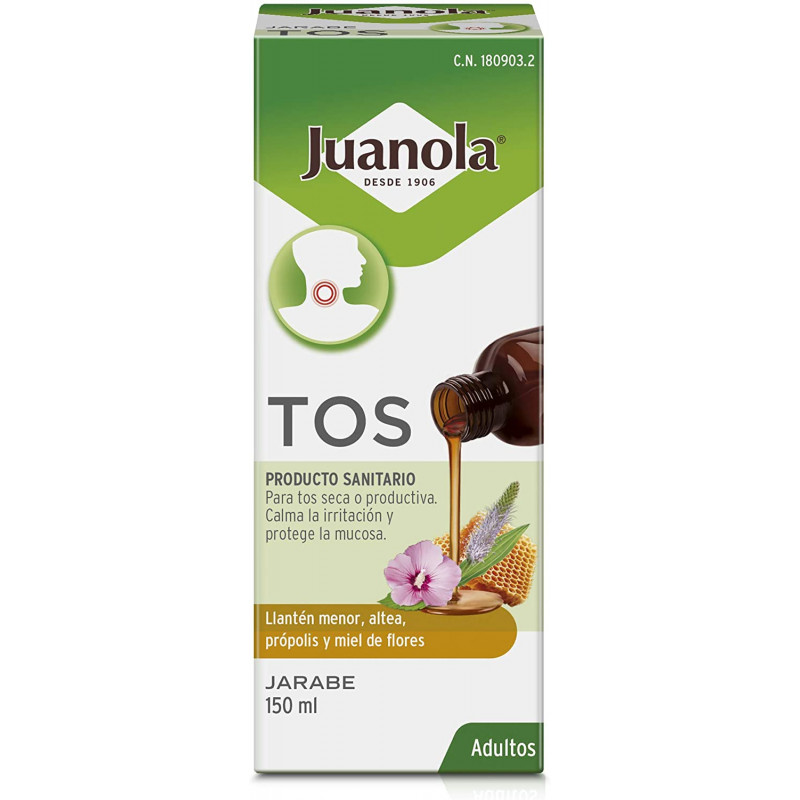 Juanola Tos Jarabe Adultos, 150 ml - Farmacia Cuadrado