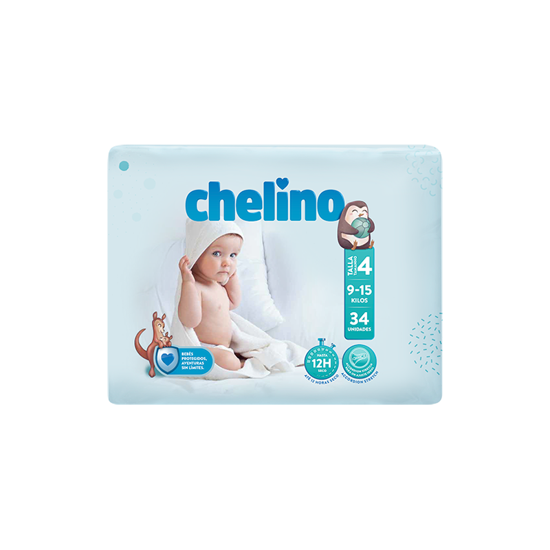 Comprar CHELINO PAÑAL INFANTIL TALLA 3 (4-10 KG)
