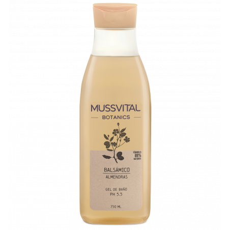 MUSSVITAL BOTANICS GEL DE BAÑO ALMENDRAS 750ML