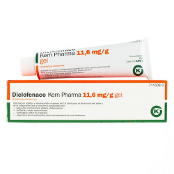 DICLOFENACO KERN PHARMA 11,6 mg/g GEL