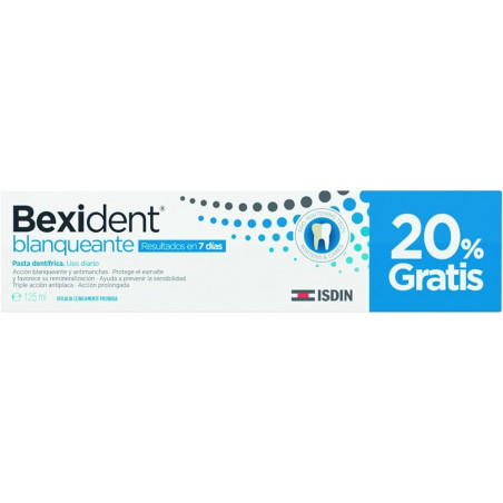 BEXIDENT BLANQUEANTE PASTA DENTAL 125ML