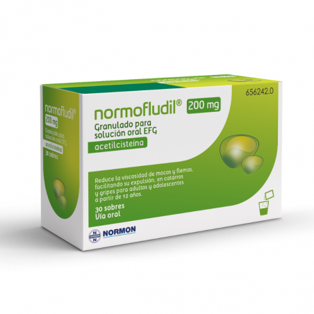 NORMOFLUDIL 200 MG GRANULADO PARA SOLUCION ORAL