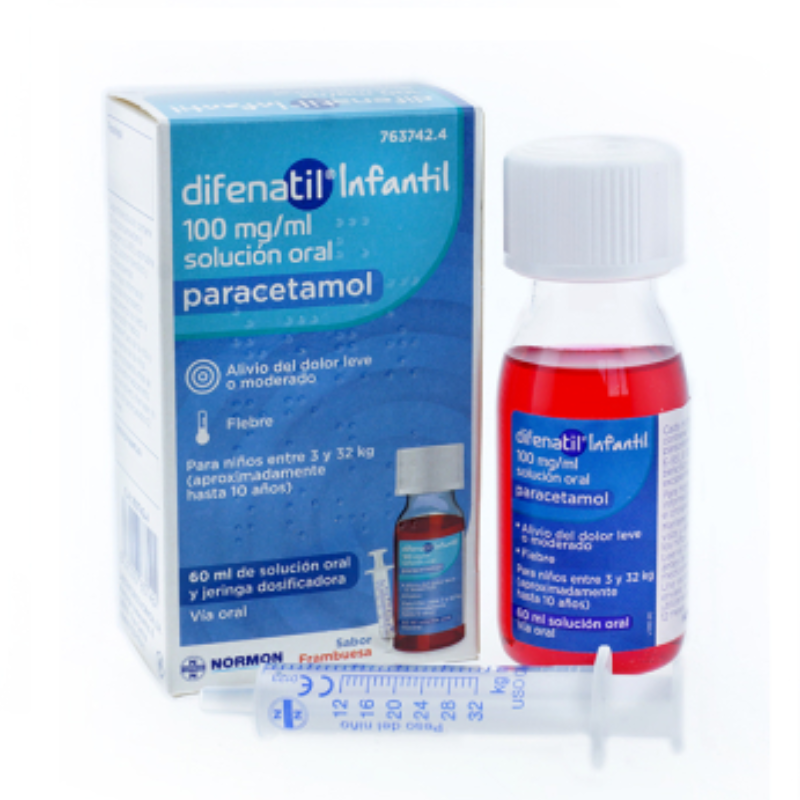 DIFENATIL INFANTIL 100 MG/ML SOLUCIÓN ORAL