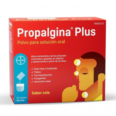 PROPALGINA PLUS POLVO PARA SOLUCIÓN ORAL