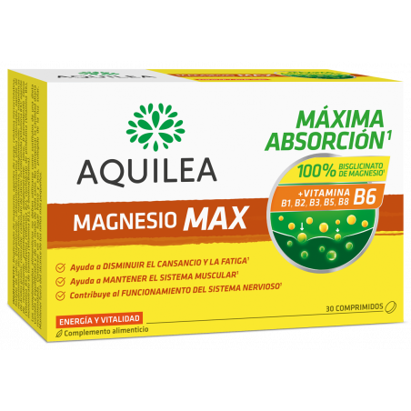 AQUILEA MAGNESIO MAX 30 COMPRIMIDOS