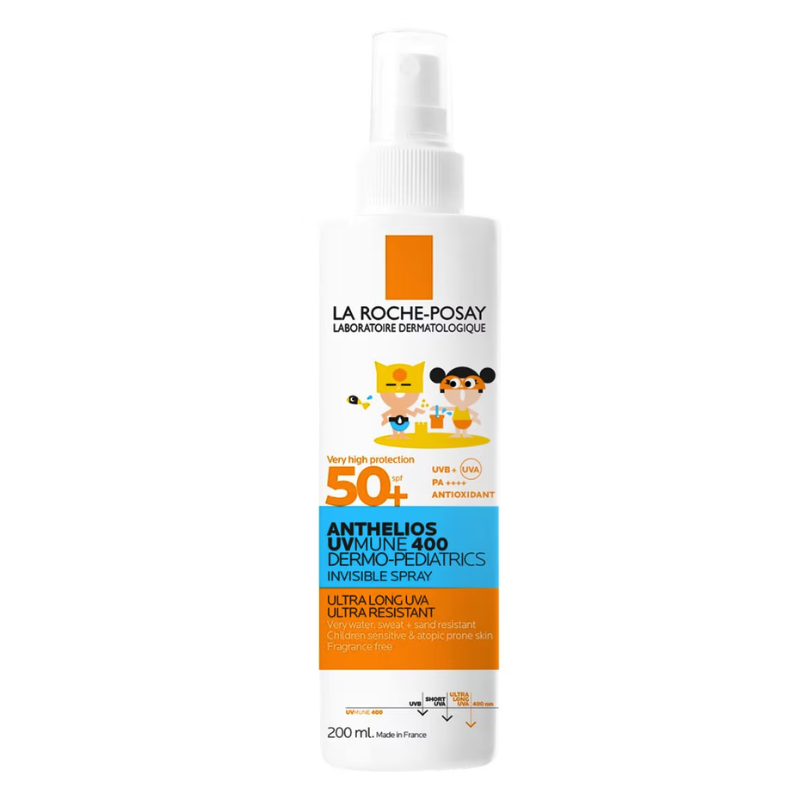 LA ROCHE POSAY ANTHELIOS UVMUNE 400 DERMO-PEDIATRICS SPRAY INVISIBLE SPF50+ 200ML