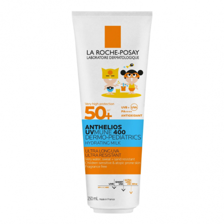 LA ROCHE POSAY ANTHELIOS UVMUNE 400 DERMO-PEDIATRICS LOCIÓN HIDRATANTE SPF 50+ 250ML