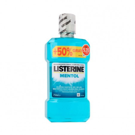 LISTERINE MENTOL 750 ML