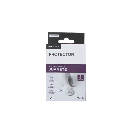 PROTECTOR FARMALASTIC JUANETE CALLOS 1U