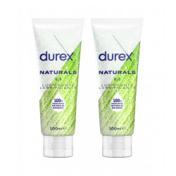 DUREX LUBRICANTE NATURALS H2O DUPLO 2x100ML