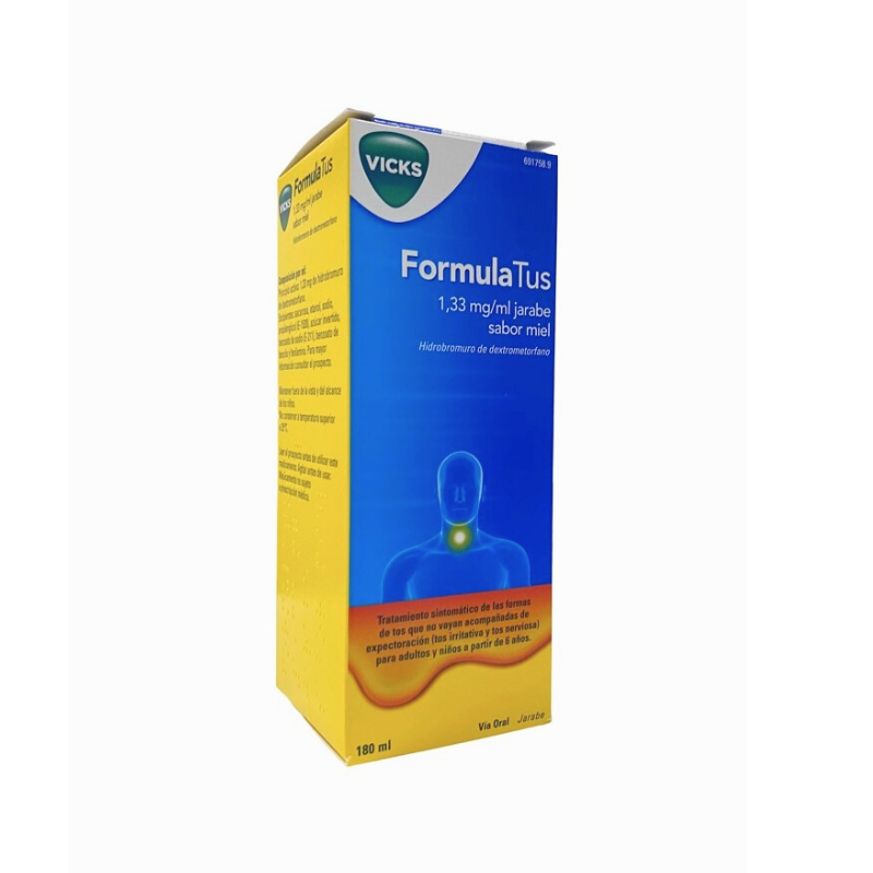 FORMULATUS 1,33 MG/ML JARABE FRASCO 180 ML SABOR MIEL