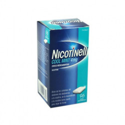 NICOTINELL COOL MINT 4 mg CHICLE MEDICAMENTOSO