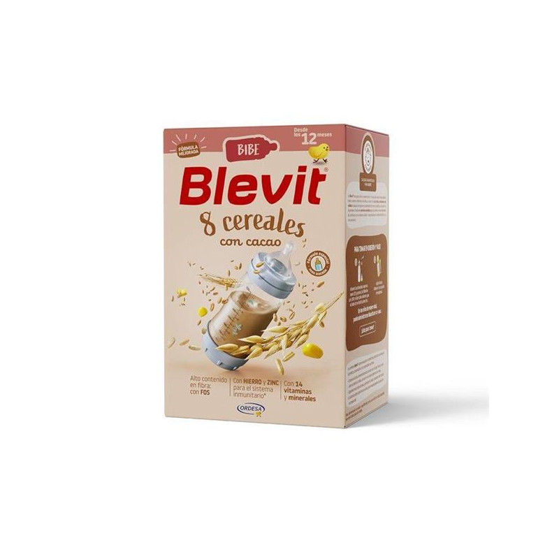 BLEVIT BIBE 8 CEREALES Y CACAO 500G