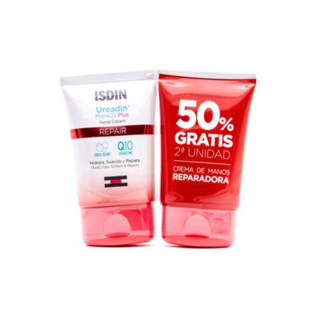 ISDIN UREADIN PACK CREMA DE MANOS PLUS REPARADORA 50ML+50ML