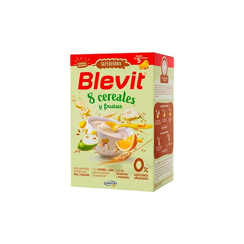 BLEVIT SF 8 CEREALES Y FRUTAS 500G