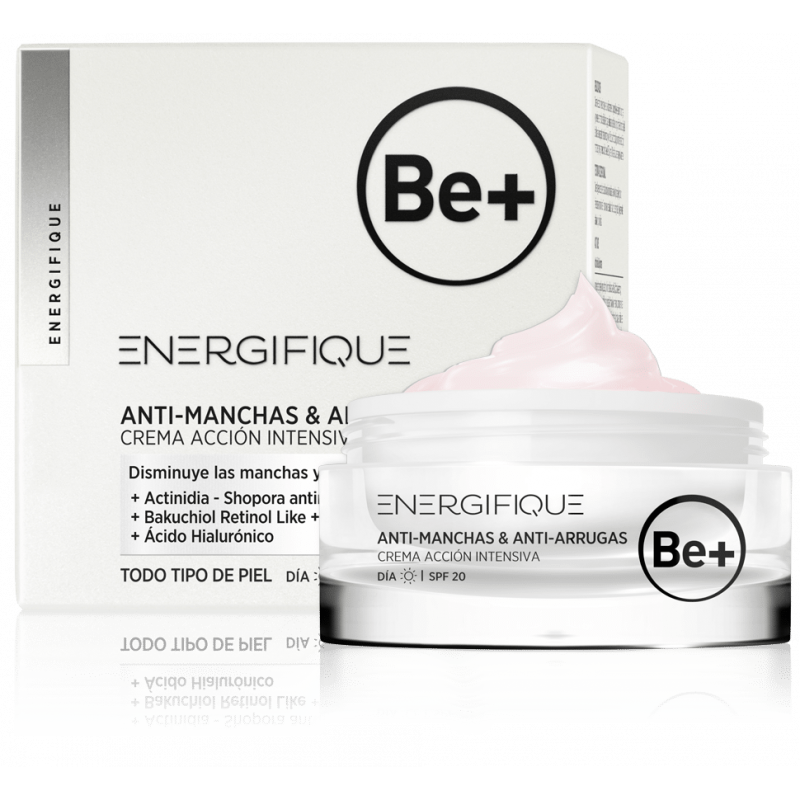 BE+ ENERGIFIQUE ANTI-MANCHAS ANTI-ARRUGAS 50ML