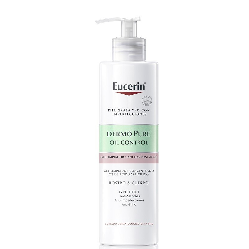 EUCERIN DERMOPURE OIL CONTROL GEL LIMPIADOR 400ML