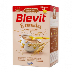 BLEVIT SF 8 CEREALES Y CACAO 500G