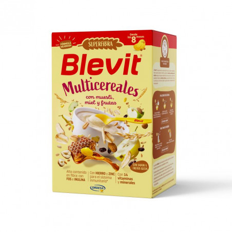 BLEVIT SF 8 MULTICEREALES MUESLI 500G