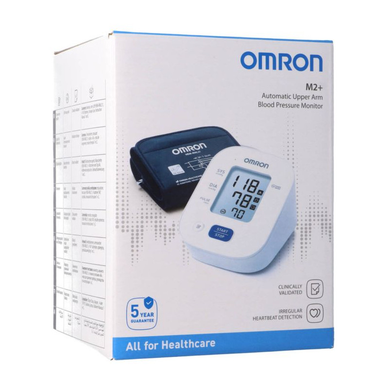 OMRON MONITOR DE PRESIÓN ARTERIAL DE BRAZO M2+