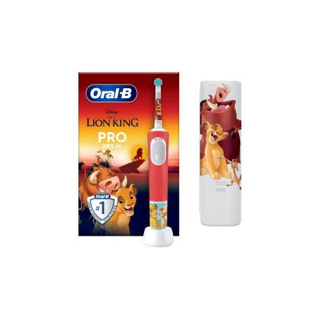 ORAL B CEPILLO DENTAL ELÉCTRICO PRO KIDS REY LEÓN.