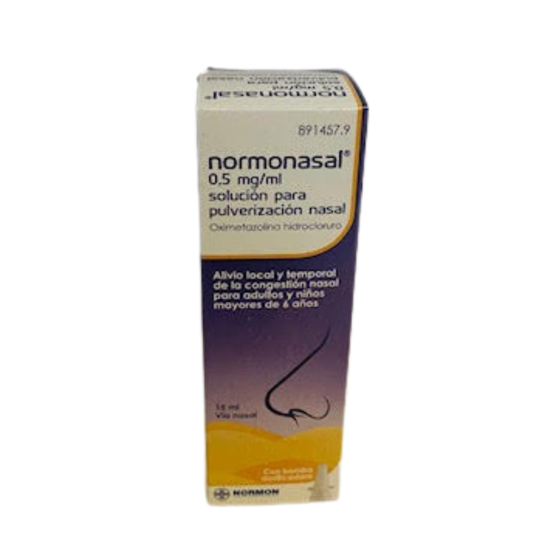 NORMONASAL 0,5 mg/ml SOLUCION PARA PULVERIZACION NASAL