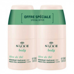 PACK DUPLO NUXE BODY REVE DE THÉ DESODORANTE FRESCOR 24H 50ML+50ML