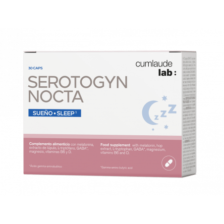 CUMLAUDE LAB SEROTOGYN NOCTA 30 CAPSULAS