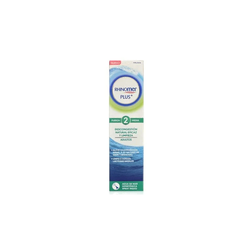 RHINOMER PLUS + FUERZA MEDIA NEBULIZADOR LIMPIEZA NASAL 125ML