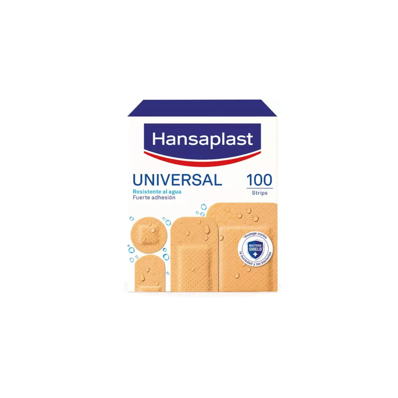 HANSAPLAST TIRITAS UNIVERSAL SURTIDO 100U