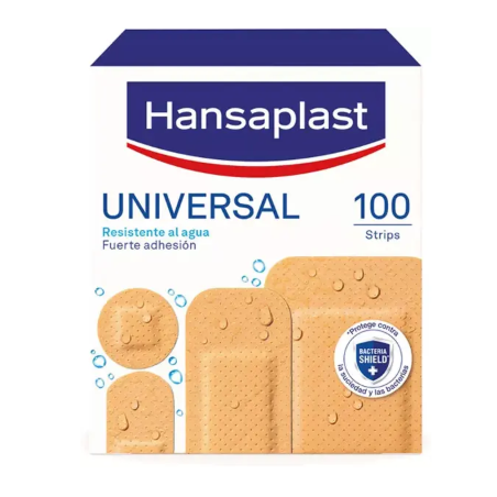 HANSAPLAST TIRITAS UNIVERSAL SURTIDO 100U