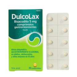 DULCOLAX BISACODILO 5 mg...