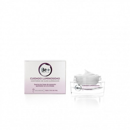 BE+  CUIDADO LUMINOSIDAD CONTORNO DE OJOS 15ML