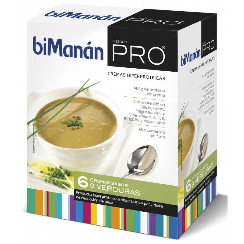 Comprar Bimanan metodo pro cremas sabor 9 verduras