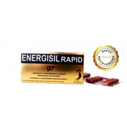 Energisil Rapid Vigorizante Masculino 30 Capsulas — Farmacia Núria Pau
