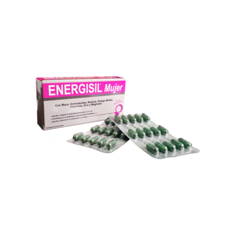 Energisil Vigor Plus 30 Cápsulas + Regalo Energisil Mujer 15 Cápsulas