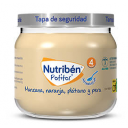 Comprar Nutriben Potitos 4 Frutas 235 g - Parafarmacia Campoamor